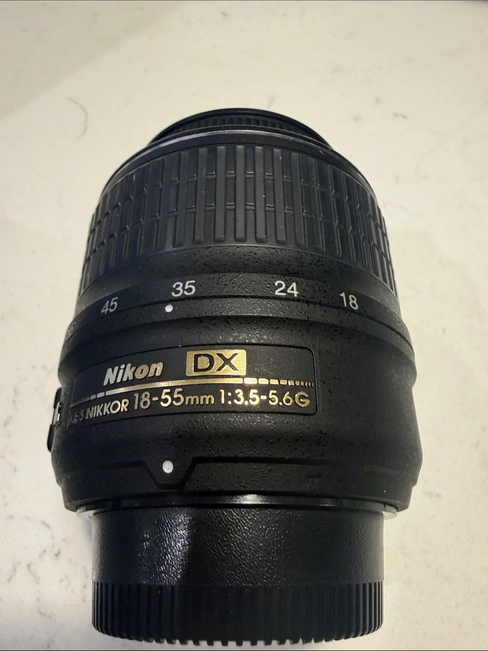 Nikon 18-55mm DX Black Zoom Lens with Aspherical Lens
